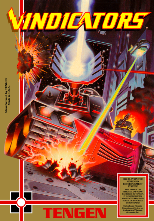 Vindicators (USA) (Unl) box art